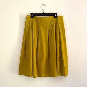 Talbots Chartreuse Skirt